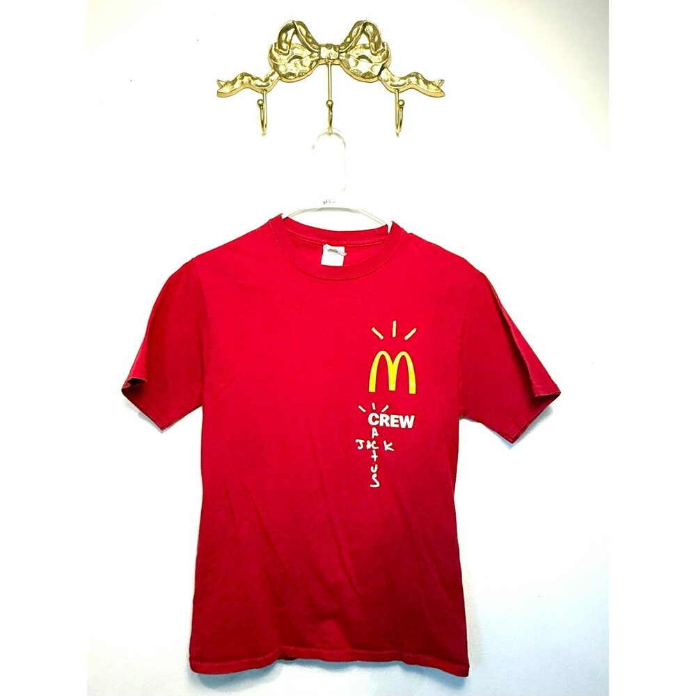 McDonald’s Crew Cactus Jack Tshirt - Picture 2 of 8